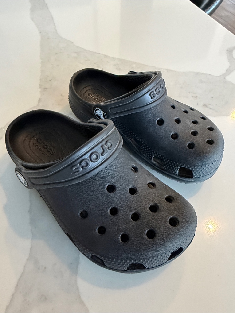 CROCS Kids Classic Clog in Black
